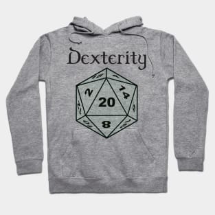 Dexterity Stat D20 Hoodie